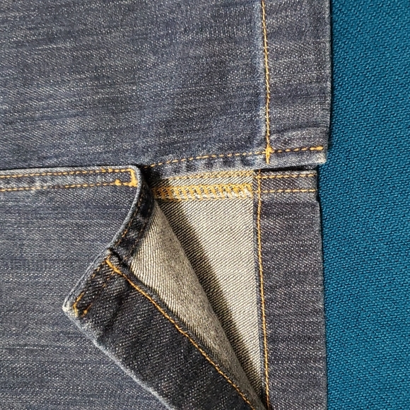 L. L. Bean Favorite Fit Denim Skirt 6 Petite - Picture 8 of 8